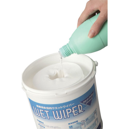 橋本　ウエットワイパー　中薄手　綿１００％メッシュ　１６０×３００ｍｍ（６個入）＿