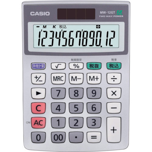 カシオ　ミニジャストタイプ電卓＿