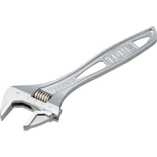 ＴＯＮＥ　ハイパーウォームモンキレンチ（目盛付）　全長２００ｍｍ＿