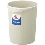 ＪＴＸ　８３０３７９持ち手付ゴミ箱丸型８．１Ｌ　グレー　Ｎ１５１Ｊ－Ｇ＿