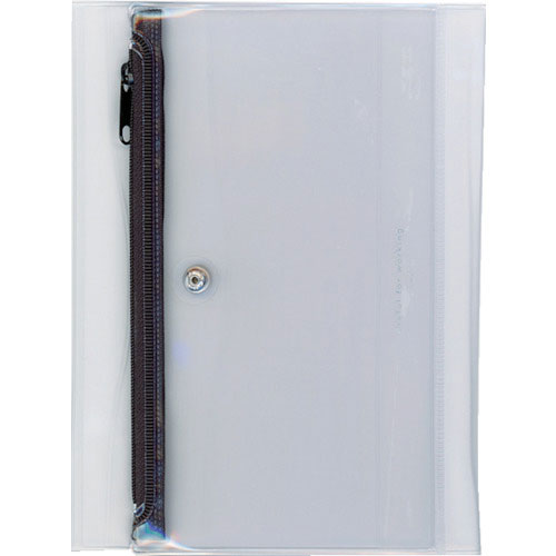 ダイゴー　ｉｓｓｈｏｎｉ．ペンケース付ノートカバーＰＶＣ　Ｂ６　Ｒクリアブラック＿