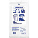 ＪＴＸ　８８６６４４　ゴミ袋ＬＤＤ透明　９０Ｌ　２００枚入り　Ｎ２０８Ｊ－９０Ｐ　＿