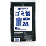 ＪＴＸ　８６１３０９ゴミ袋　ＬＤＤ　黒　２０Ｌ１０枚　Ｎ２１０Ｊ－２０＿