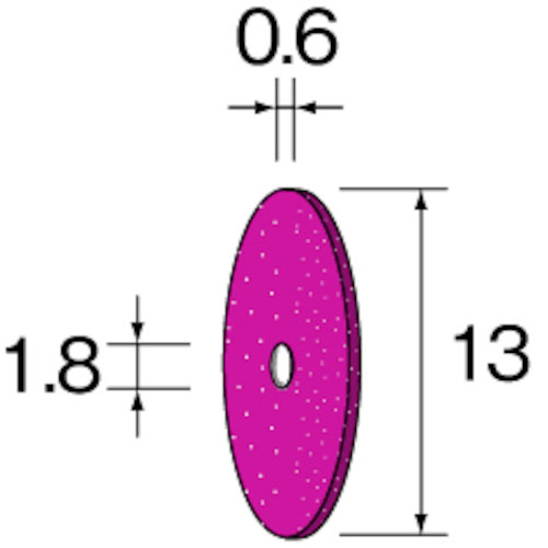 ミニモ　ファイバーストーンホイール　＃２４０　φ１３Ｘ０．６　（２個入）＿