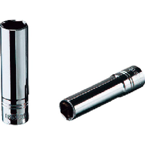 ネプロス　６．３ｓｑ．ディープソケット（六角）　対辺寸法１／２インチ　全長５０ｍｍ＿