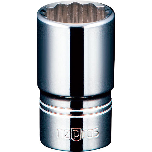 ネプロス　６．３ｓｑ．セミディープソケット（十二角）　対辺寸法５．５ｍｍ　全長３０ｍｍ＿