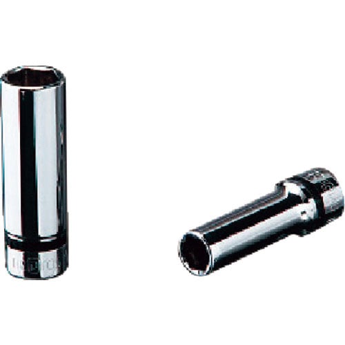 ネプロス　９．５ｓｑ．ディープソケット（六角）　対辺寸法１／２インチ　全長６０ｍｍ＿