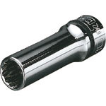 ネプロス　９．５ｓｑ．ディープソケット（十二角）０８ｍｍ＿