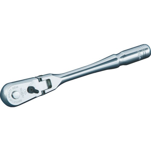 ネプロス　６．３ｓｑ．フレックスラチェットハンドル　歯数９０枚　差込角６．３５ｍｍ　全長１５０ｍｍ＿