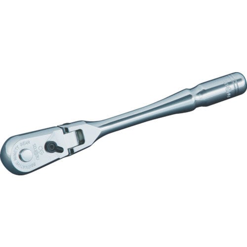 ネプロス　９．５ｓｑ．フレックスラチェットハンドル　歯数９０枚　差込角９．５ｍｍ　全長１５０ｍｍ＿