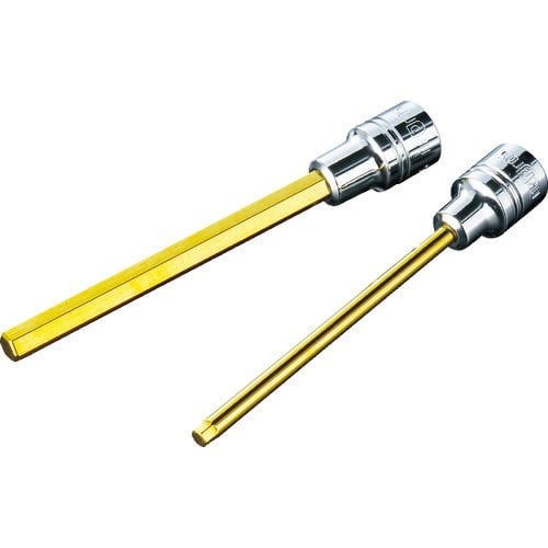 ネプロス　６．３ｓｑ．ロングヘキサゴンビットソケット　対辺寸法２．５ｍｍ　全長７９．７ｍｍ＿