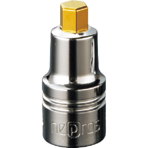 ネプロス　６．３ｓｑ．スタッビヘキサゴンビットソケット　対辺寸法２ｍｍ　全長２３．７ｍｍ＿