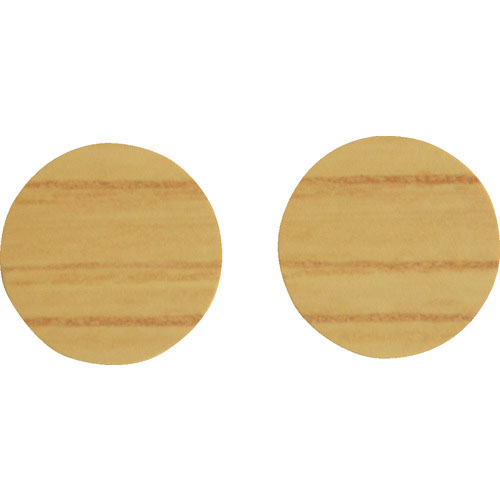 ＴＲＵＳＣＯ　ねじ穴用シール（ねじ穴かくし）　φ１４ＭＭ　パイン　１２個入＿