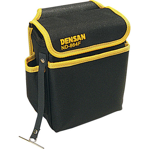 デンサン　電工キャンバスハイポーチ（フタ付）　ＮＤ－８６４Ｆ