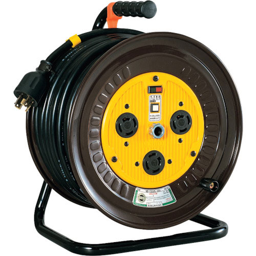 日動　三相２００Ｖドラム　ロック（引掛）式コンセントドラム（屋内型）　２０ｍ＿