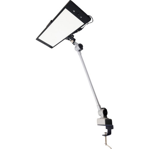 日機　クランプ固定式ＬＥＤ面発光型ライト　２８Ｗ　ＡＣ１００Ｖ＿