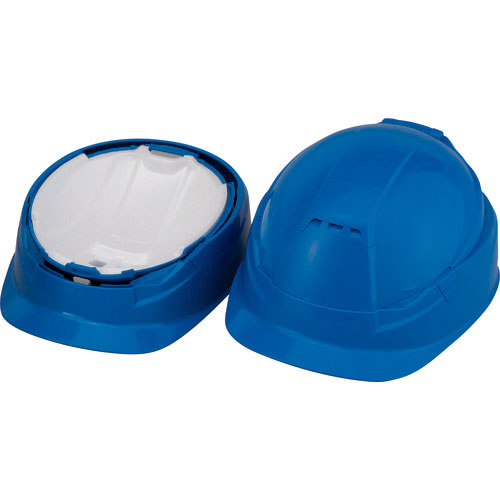 トーヨーセフティ　ＴＯＹＯ　作業用防災用折りたたみヘルメットＢＬＯＯＭ３　ＭＯＶＯ　ロイヤルブルー＿