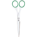 プラス　３４９４０）ステンレスハサミ　ＮＯ．１６５Ｌ　グリーン　左きき＿