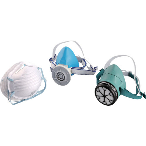 トーヨーセフティ　農薬散布用マスク（粉剤・液剤用）　５枚入＿