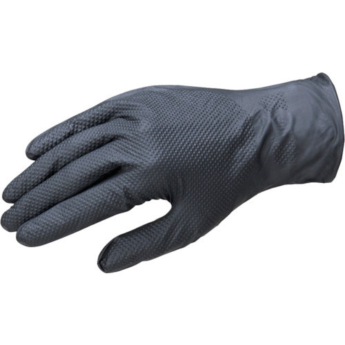 バリアローブ　ニトリルグローブＩＧＡブラックパウダーフリーＭ（５０枚入）＿