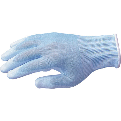 バリアローブ　耐切創手袋　耐切創カットバリアブルーＰＵコート個包装ＳＳ＿