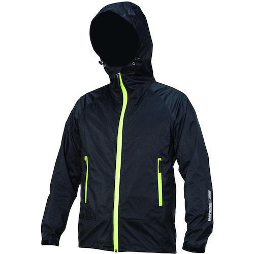 喜多　感動ストレッチ　レインジャケット　オールストレッチ透湿合羽　グラファイトブラック　ＬＬ＿