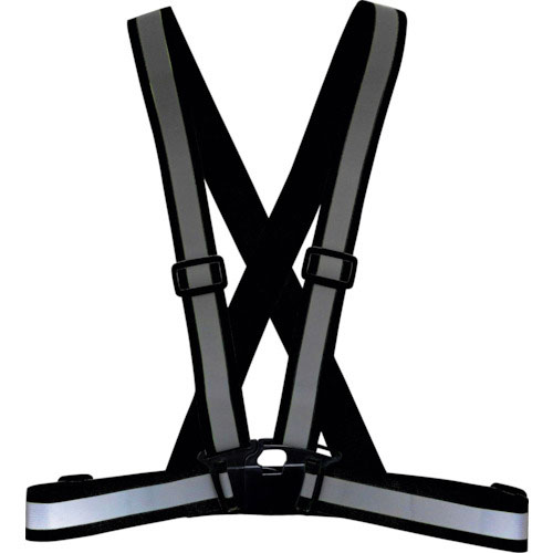 喜多　ストレッチ安全ベルト　ブラック　フリー＿