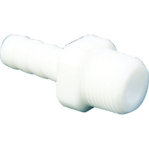 フロンケミカル　ＰＴＦＥ　ハーフオスチューブジョイント　竹の子外径６φ×Ｒ１／４＿