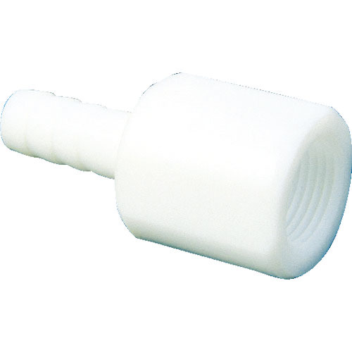 フロンケミカル　ＰＴＦＥ　ハーフメスチューブジョイント竹の子外径６φ×ＲＣ１／４＿