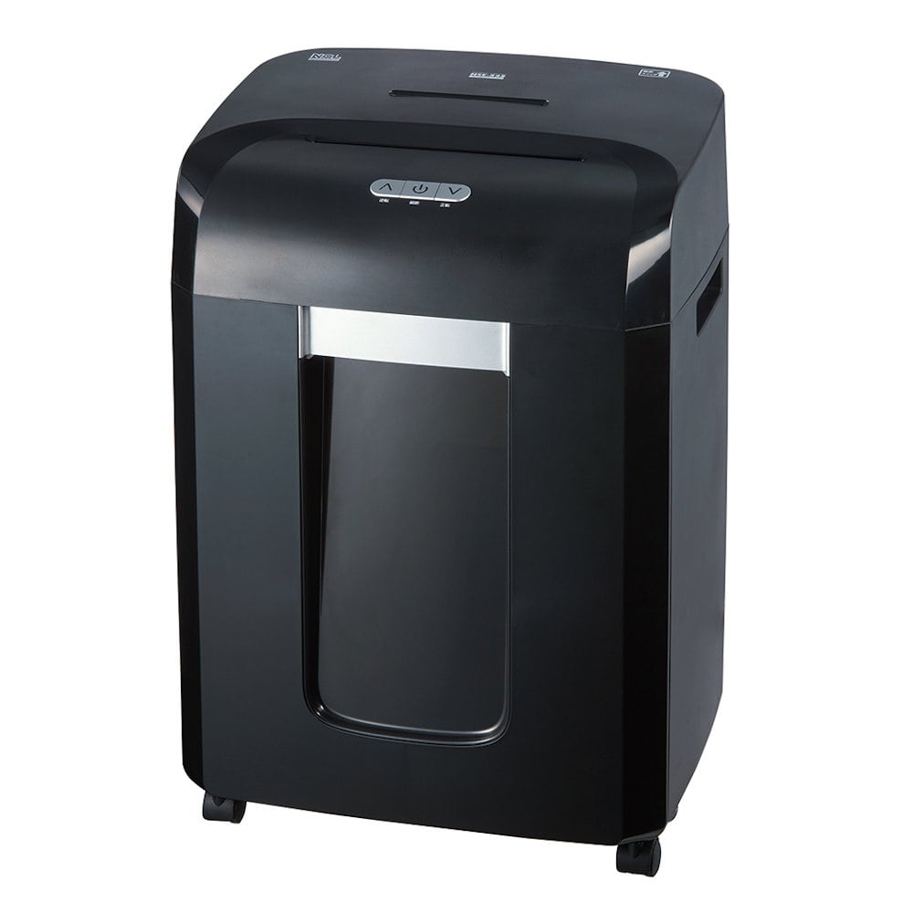 ナカバヤシ　パーソナルシュレッダー　クロスカット　最大裁断枚数２４枚　５２５　ＮＳＥ－５２５ＢＫ