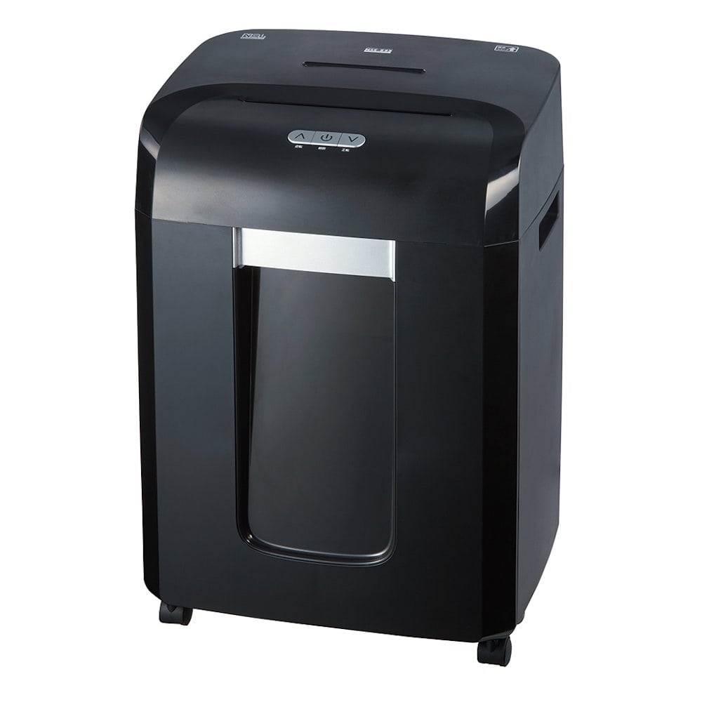 ナカバヤシ　パーソナルシュレッダー　マイクロカット　最大裁断枚数１５枚　５２６　ＮＳＥ－５２６ＢＫ