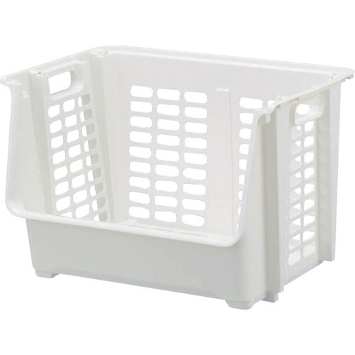 ＳＡＮＫＡ　積み重ねケース　ナチュラ　ストックス　ホワイト＿