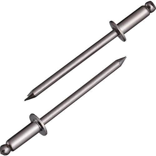 エビ　ブラインドリベット（ステンレス／ステンレス製）　４－４（４０本入）　エコパック＿