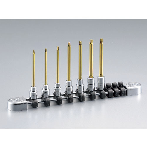 ネプロス　６．３ロングトルクスビットセット（７コ組）＿