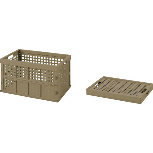 ＩＲＩＳ　２８５８２２　おりたたみコンテナ　ＯＣ－ＯＤ５２　カーキ＿