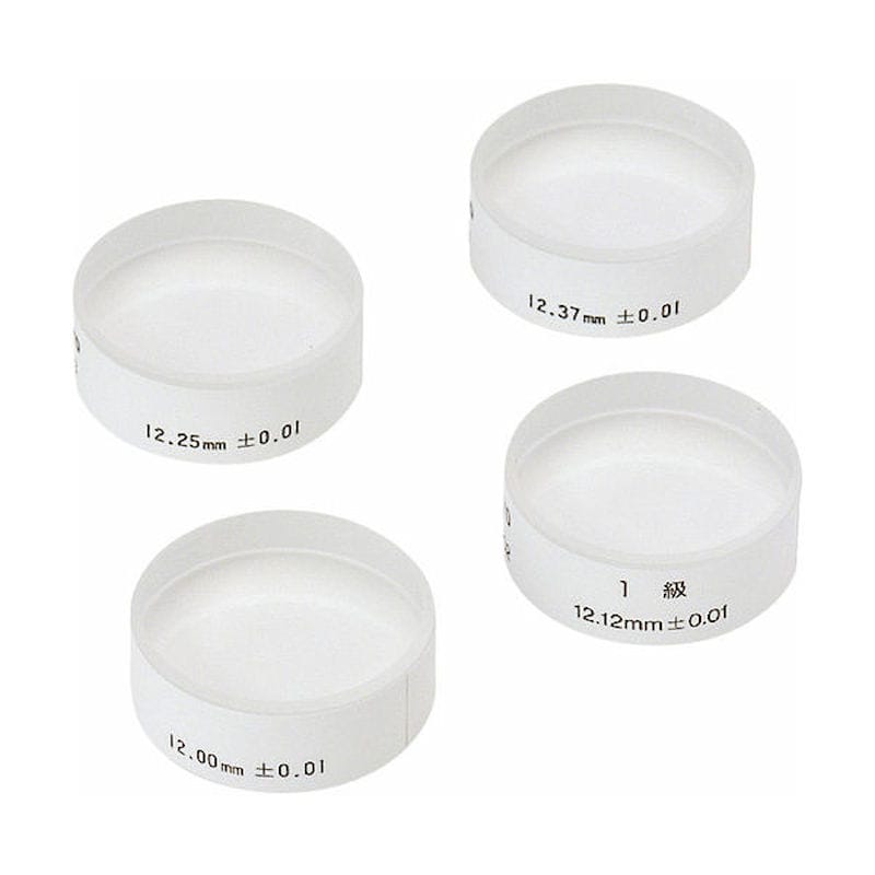 ミツトヨ　平面度・平行度検査品　オプチカルパラレル（１５７－９０３）　４個セット＿