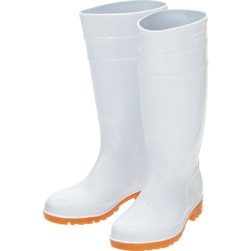 ＴＲＵＳＣＯ　鉄先芯入ＰＶＣ耐油長靴　２８．０ｃｍ　ホワイト＿