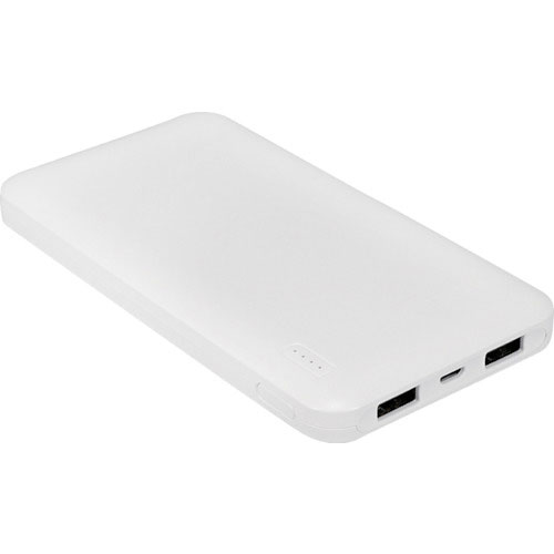 オウルテック　モバイルバッテリー　薄型１００００ｍＡｈ　ホワイト＿