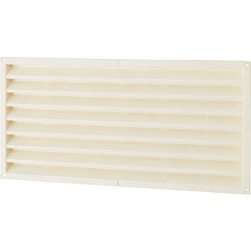 ＭＫ　Ｐ．Ｃドアー用ガラリ　小々　６０Ｘ４００ｍｍ　ミルキーホワイト＿