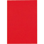 ＪＴＸ　３８１３４０）色画用紙　８ツ切１０枚　あか　Ｐ１４８Ｊ－７　＿