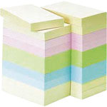 ＪＴＸ　８６１２８２ふせん７５×５０ｍｍ混色百枚２０冊Ｐ５１１ＪＭ２０＿