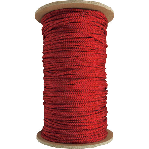ユタカメイク　江戸打ち紐　赤　約３ｍｍ×１３０ｍ＿