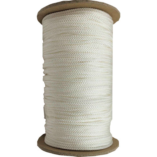 ユタカメイク　江戸打ち紐　白　約３ｍｍ×１３０ｍ＿