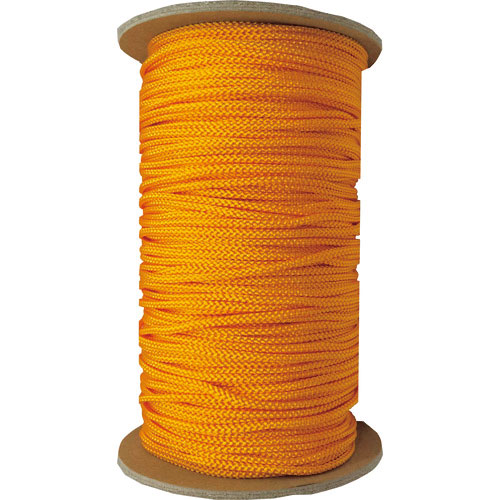 ユタカメイク　江戸打ち紐　山吹　約３ｍｍ×１３０ｍ＿