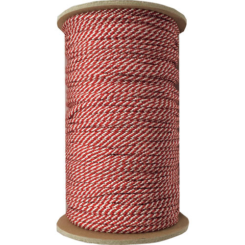 ユタカメイク　江戸打ち紐　紅白　約３ｍｍ×１３０ｍ＿