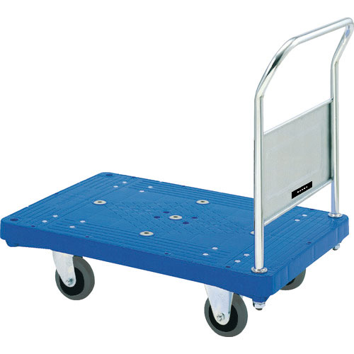 ダンディ　プラスチック台車　ダンディＰシリーズ　タイプＰＡ　固定ハンドル式　ステンレスハンドル仕様　＿