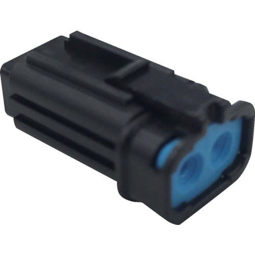 ＴＲＵＳＣＯ　防水コネクタ　ソケットハウジング　２芯　中継・基板用（１０個入）　被覆外径φ２．２～２＿