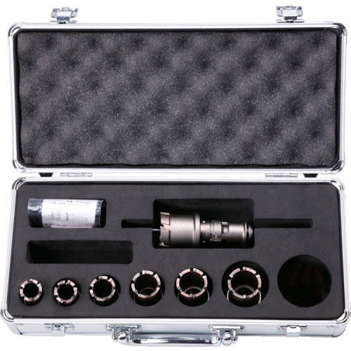 ミヤナガ　深穴ホールソー　アルミボックスキット　ＮＯ．３　ストレートシャンク＿