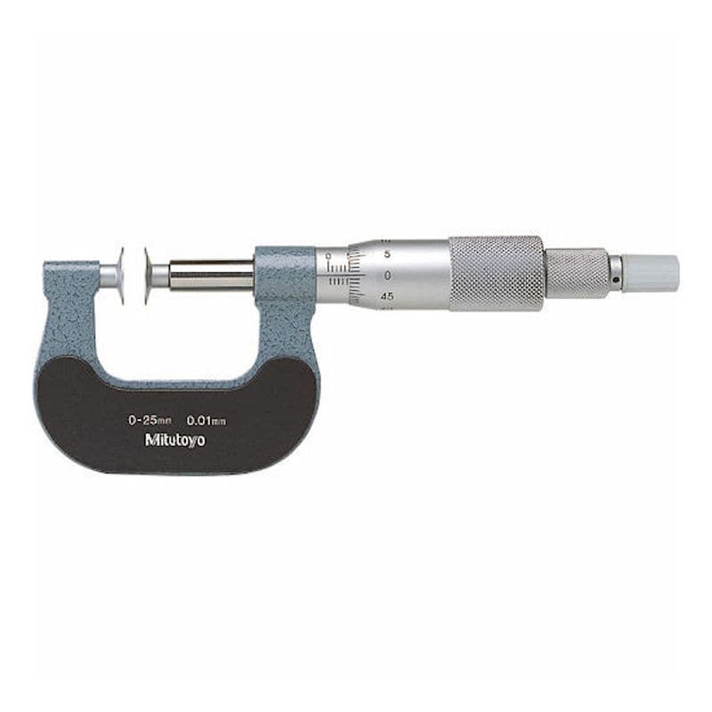 ミツトヨ　直進式歯厚マイクロメータ（１６９－２０２－１０）＿