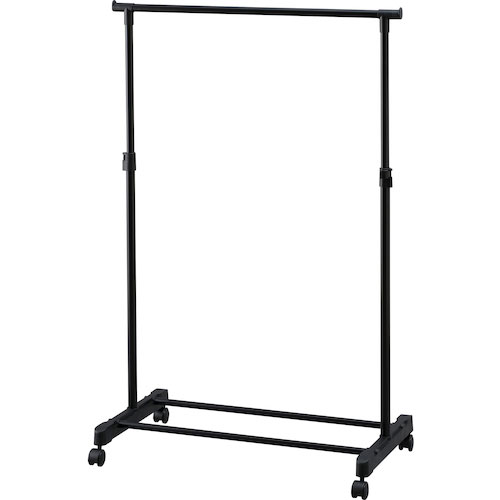 ＩＲＩＳ　１００９６７　パイプハンガー　シングルタイプ　ブラック＿